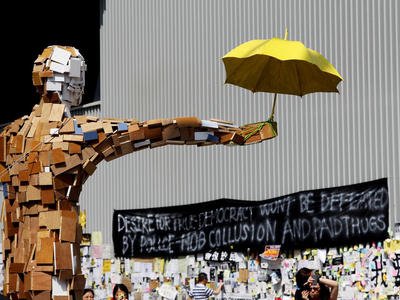 Creative Hong Kong Protesters
