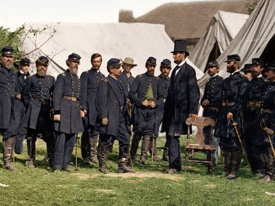 American Civil War Photos In Color