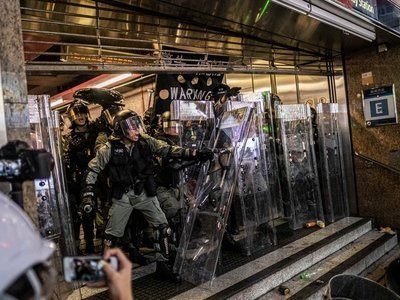 Unrest in Hong Kong as protests turn violent – in pictures