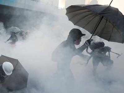 Unrest in Hong Kong as protests turn violent – in pictures