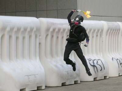 Unrest in Hong Kong as protests turn violent – in pictures