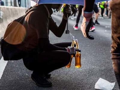Unrest in Hong Kong as protests turn violent – in pictures
