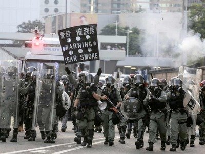 Unrest in Hong Kong as protests turn violent – in pictures
