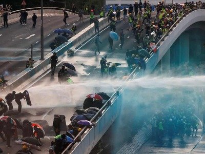 Unrest in Hong Kong as protests turn violent – in pictures