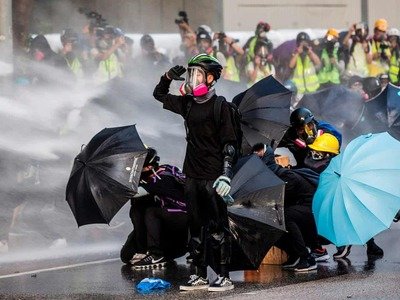 Unrest in Hong Kong as protests turn violent – in pictures