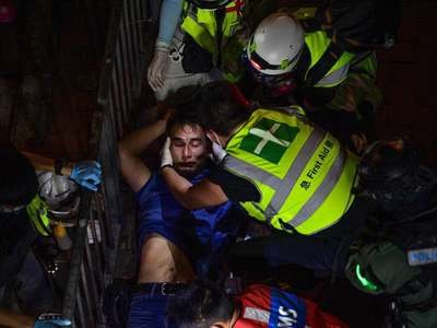 Unrest in Hong Kong as protests turn violent – in pictures