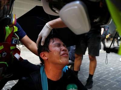 Unrest in Hong Kong as protests turn violent – in pictures