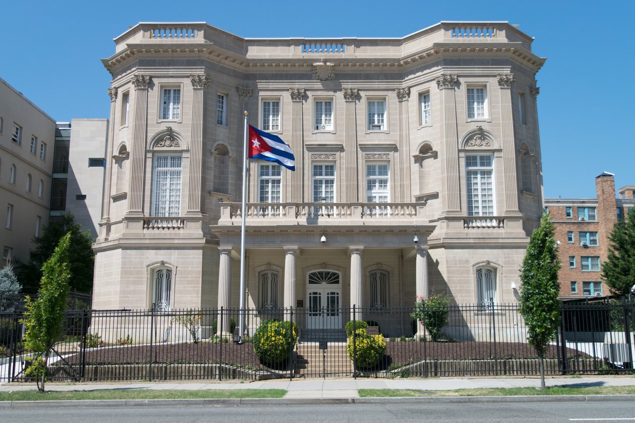 Suspect in custody after targeting Cuban Embassy in shooting, police say