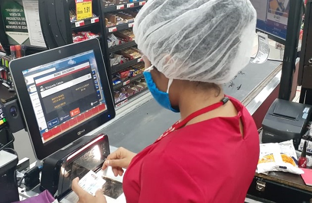 Over 37,000 women used the Panama Solidario digital voucher on Monday
