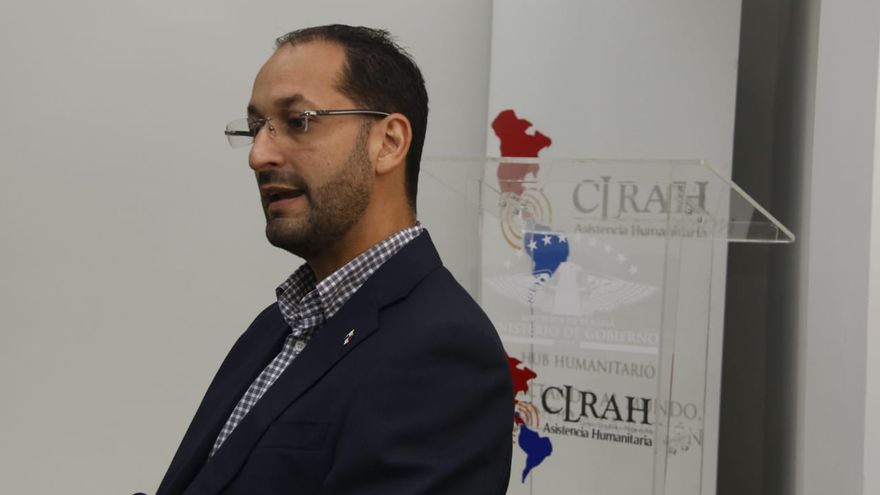 Alberto Sierra, director ejecutivo del Centro Logístico Regional de Asistencia Humanitaria (CLRAH)