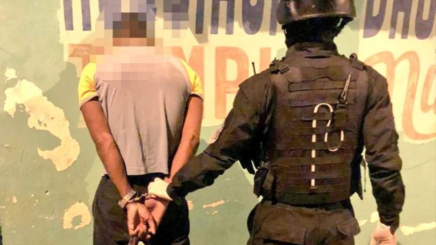 Los detenidos fueron puestos a órdenes de los jueces de paz para que les interpusiera la debida sanción