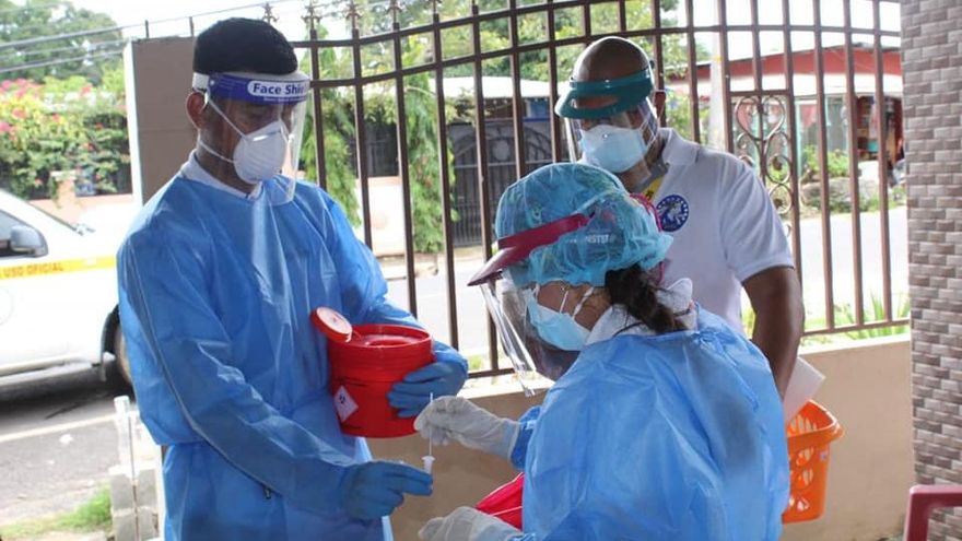 Personal de salud de Panamá