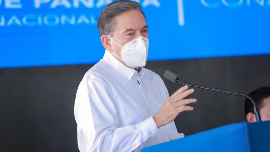 El presidente de la República de Panamá, Laurentino Cortizo.