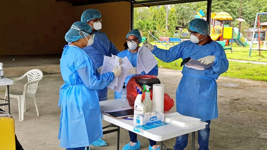 Personal del Minsa se mantiene practicando pruebas para detectar al COVID-19 a nivel nacional
