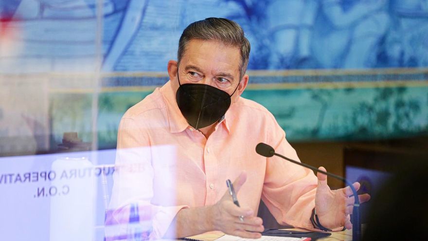 Laurentino Cortizo, presidente de la república de Panamá