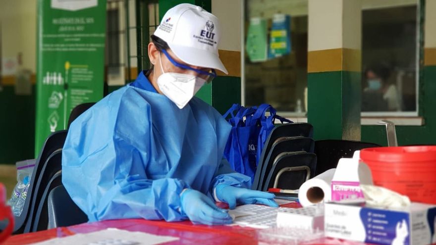 Personal de salud de Panamá