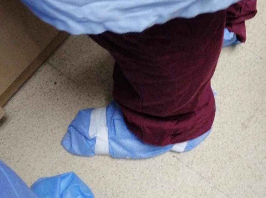 Nurses continue working without adequate supplies