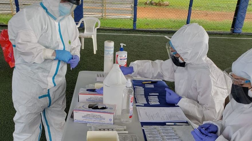 Personal de salud de Panamá