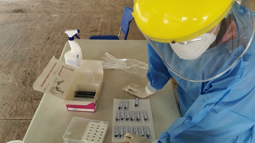 Se aplicaron 9,978 pruebas para detectar covid-19 en las últimas horas