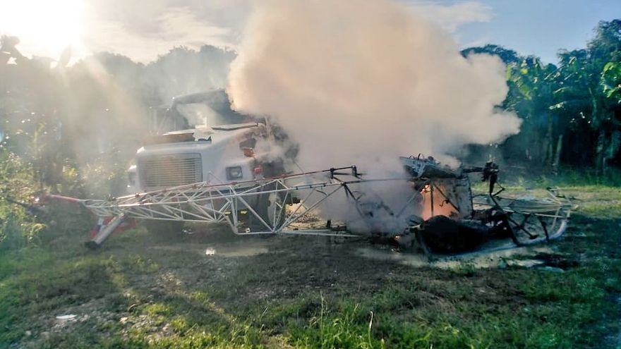 El accidente dejó un herido