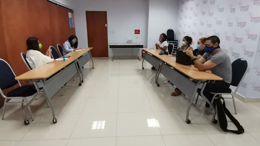 De acuerdo con la Defensoría del Pueblo, el grupo solicitó su intervención para garantizar sus derechos humanos