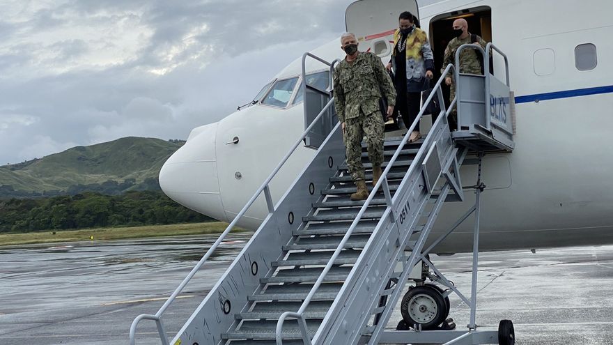 El comandante Craig Faller arribó el miércoles a Panamá para hacer una visita que reforzará los lazos de cooperación  en materia de seguridad.