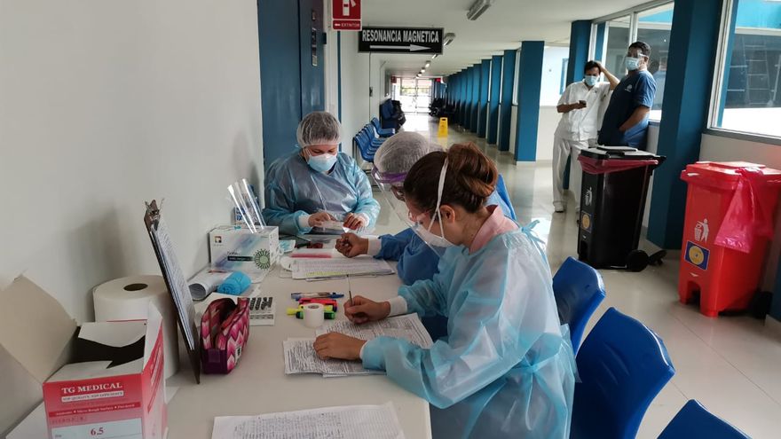 En las últimas horas se aplicaron 9,831 pruebas para detectar coronavirus