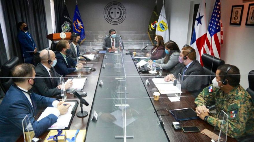 Las autoridades de Panamá y EU hablaron sobre seguridad regional y lucha contra el narcotráfico