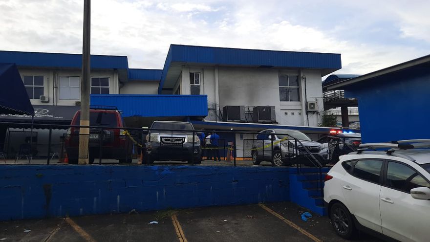 Unidades de la Policía se mantienen el área