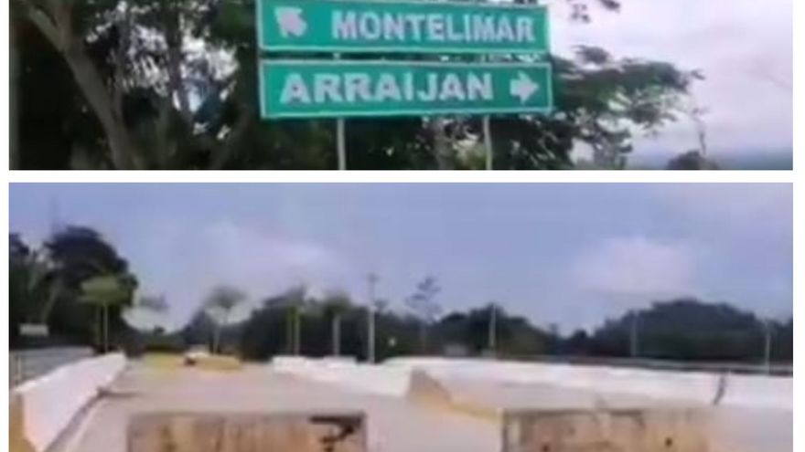 Este puente empezó a construirse desde el 2018