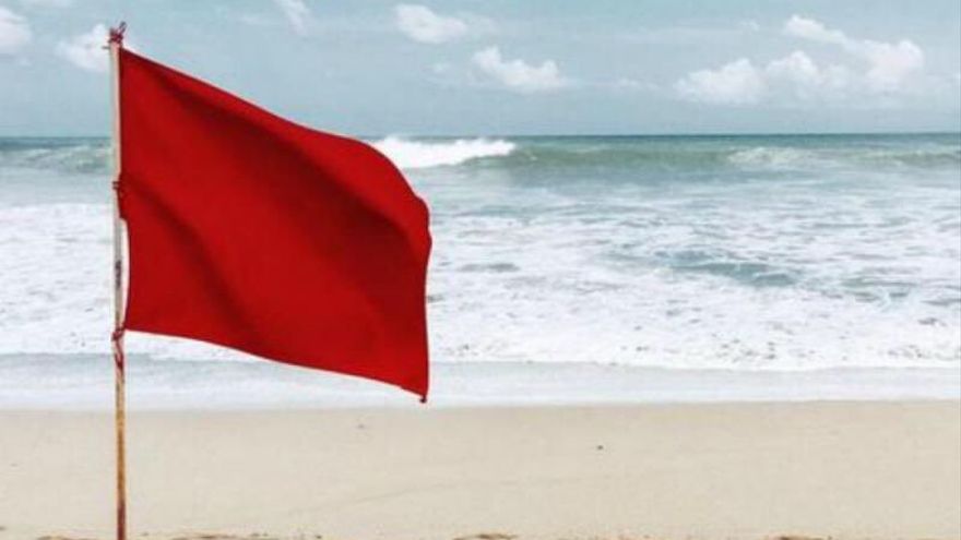 En varios sectores del Caribe se prohíbe el ingreso a bañista