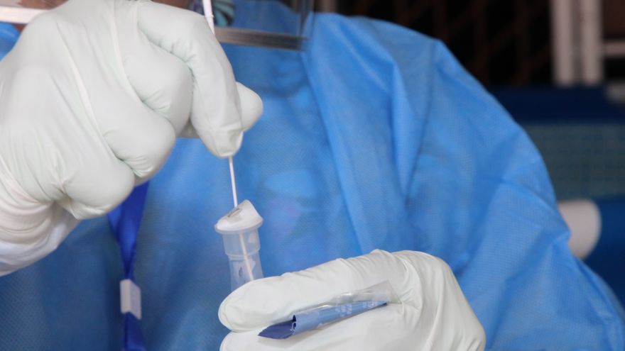 Se realizaron 8,030 pruebas para detectar covid-19 en las últimas horas, para una positividad de 10.2%