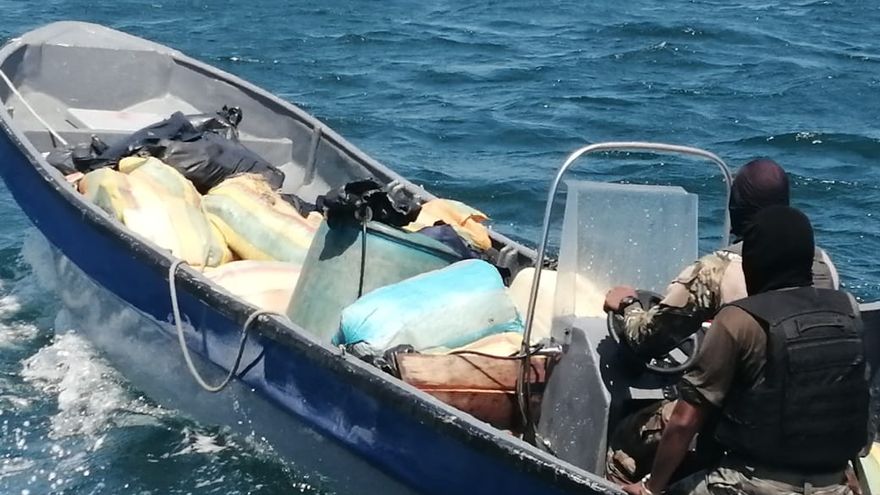 Unos 3,380 paquetes de drogas fueron decomisados por el Senan durante el mes de enero