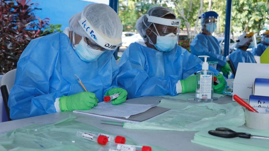 Personal de salud de Panamá realiza jornada de trazabillidad de la COVID-19