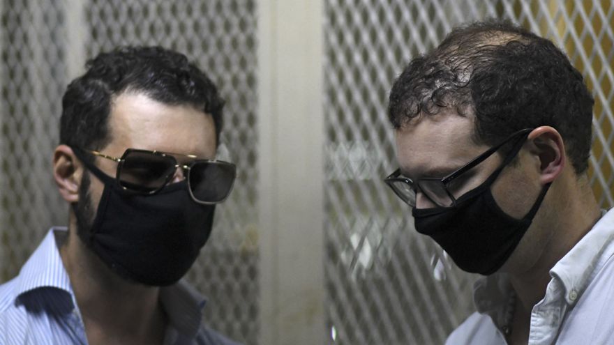 Los hermanos Luis Enrique y Ricardo Alberto Martinelli Linares