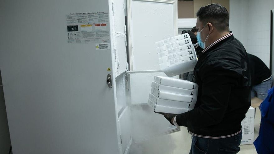 Dosis de la vacuna de la farmacéutica Pfizer que fueron entregadas a Panamá