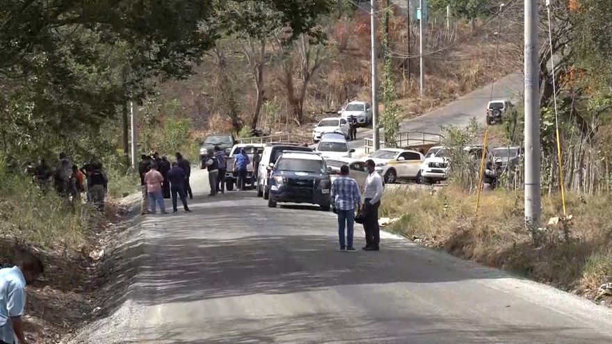 Una finca en el sector de Peña Blanca se vio rodeada de diferentes unidades policiales.
