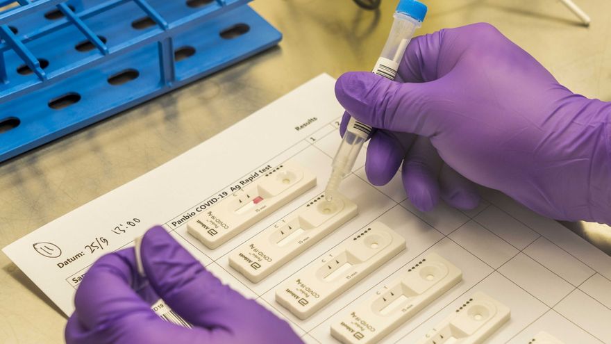Test rápido de coronavirus