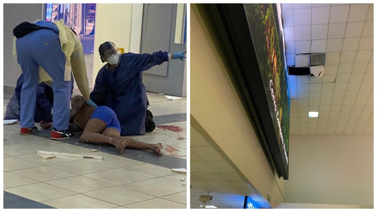 Man falls from the roof of Tocumen Airport while trying to evade security controls