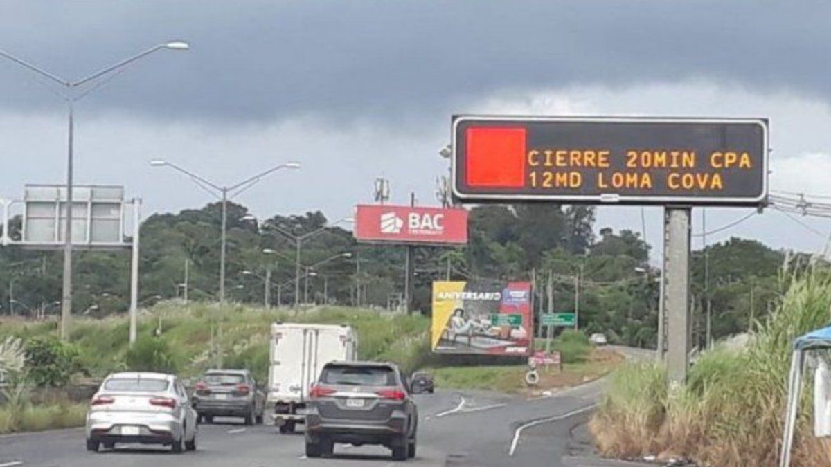 Road closure announced on Pan-American highway this Thursday