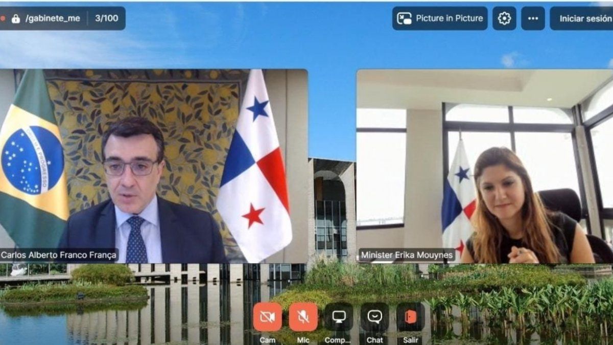 Foreign Ministers of Panama and Brazil speak about oceans, vaccination and bilateral cooperation