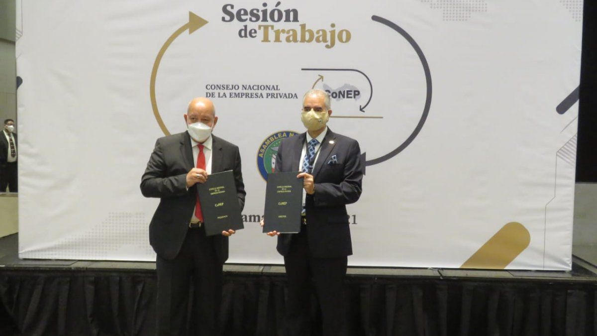 Assembly and the Conep sign collaboration to hold roundtables for dialogues on legislation
