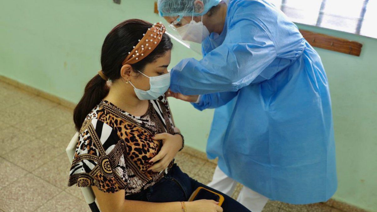 AIG enabled appointments for this week's sweeping vaccination