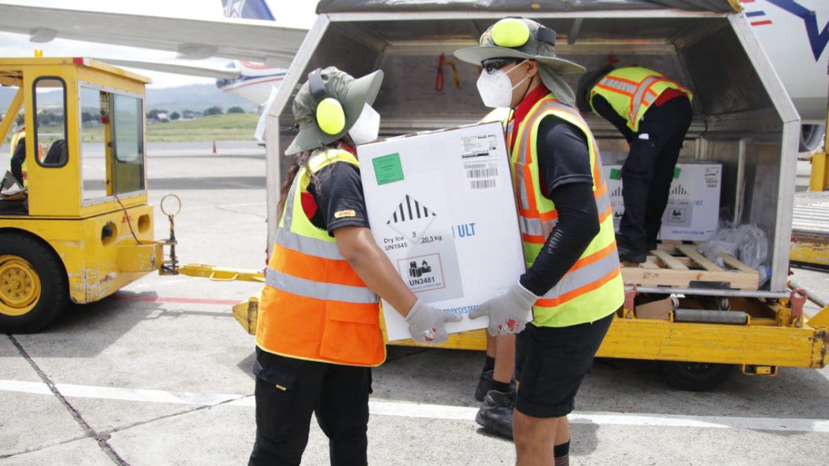 Panama receives 121,680 new doses of Pfizer's anticovid vaccine