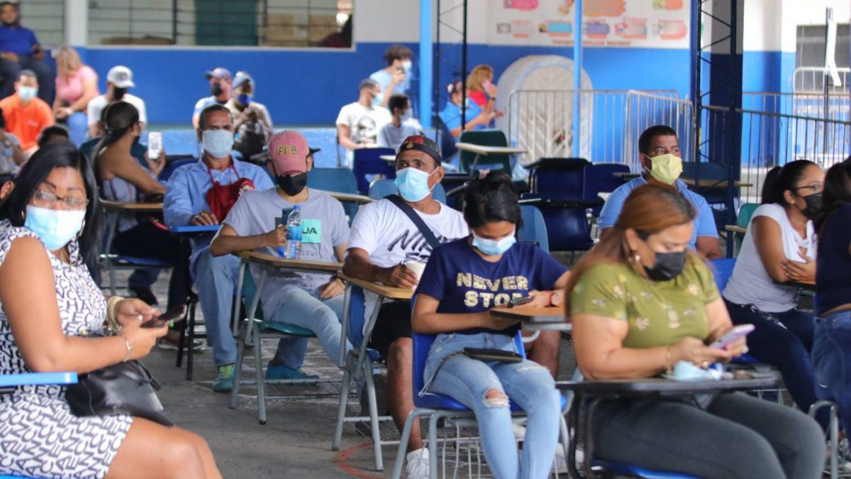 Panama applied 112,723 doses of vaccines against covid-19 this Wednesday