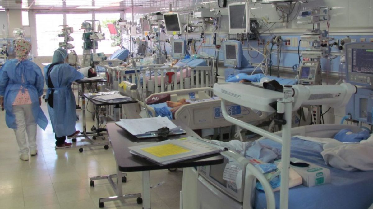 They warn of high occupancy in the Children's Hospital due to cases of the syncytial virus