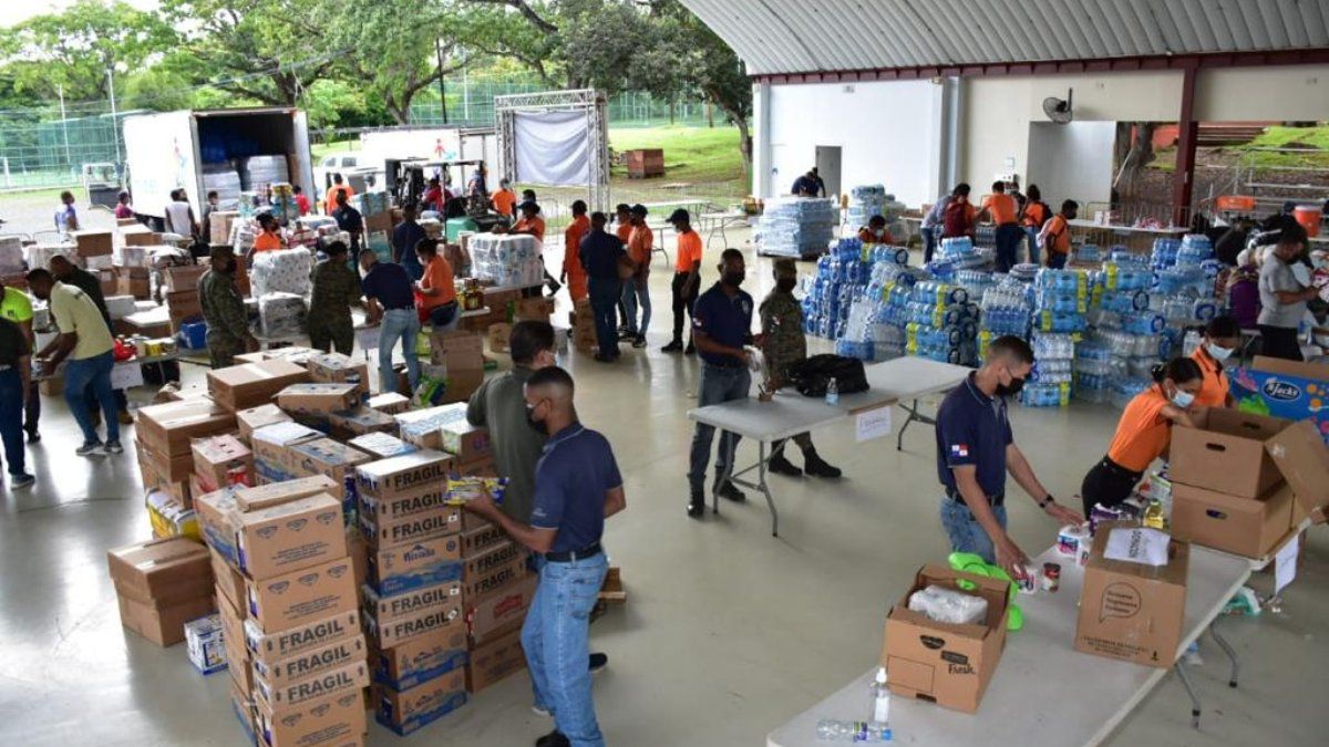 Collection of donations for Haiti was successful, they will be sent this Tuesday
