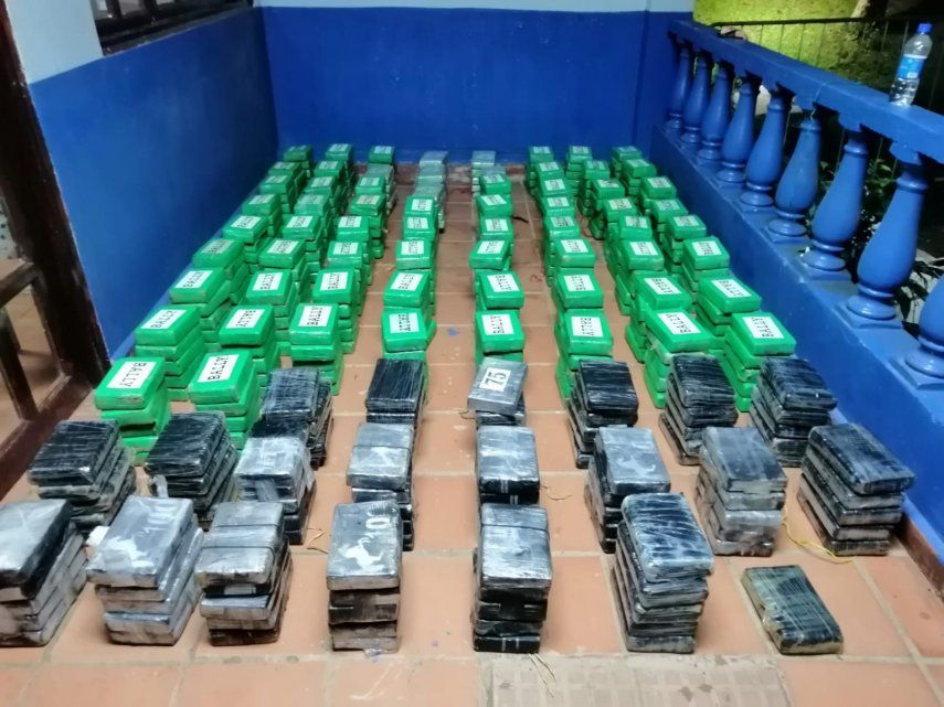 431 drug packages seized in Portobelo, two foreigners arrested