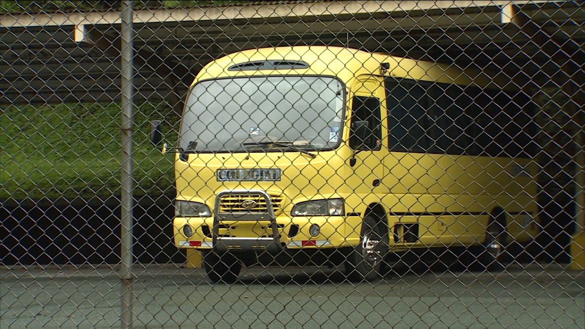 School buses must guarantee the use of masks and comply with a capacity of 80% of their capacity