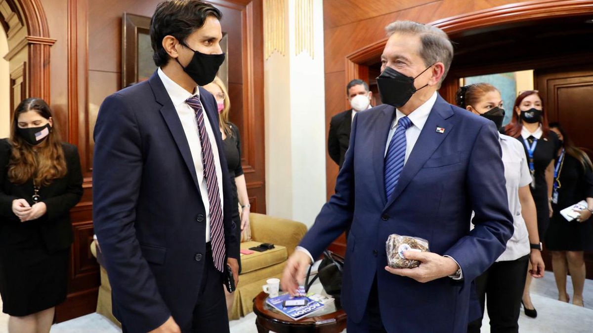 President Cortizo meets with US Deputy Minister of National Security